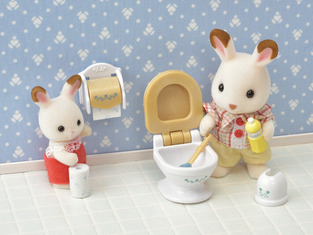 Sylvanian Families Σετ Μπάνιου για Εξοχικό - SF5286