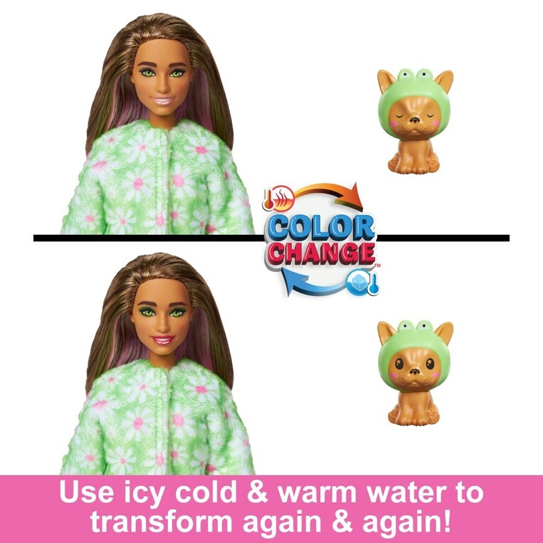 Barbie Cutie Reveal Dog As A Frog - Σκυλάκι / Βατραχάκι - HRK24