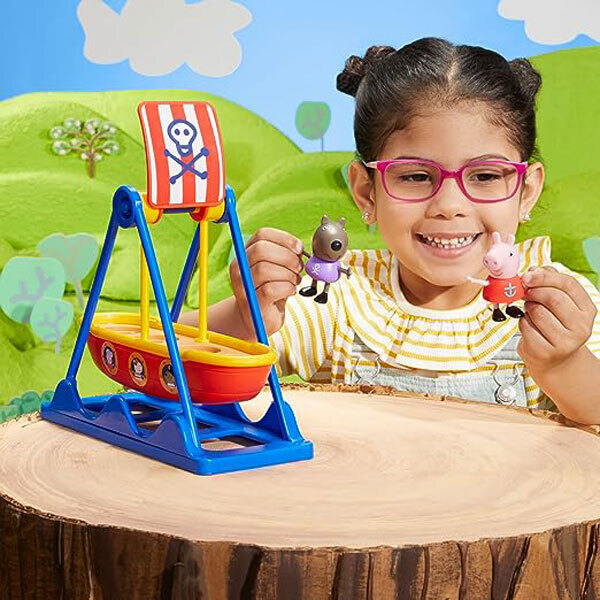 Peppa Pig Swinging Pirate Ship - F6296