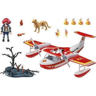Playmobil Action Heroes Πυροσβεστικό Υδροπλάνο - 71463