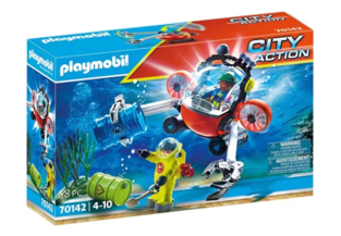 Playmobil City Action Επιχείρηση Υποβρύχιου Καθαρισμού - 70142
