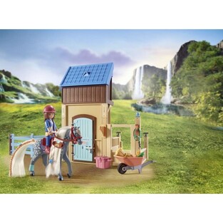 Playmobil Horses Of Waterfall Στάβλος Αλόγων Με Tην Amelia Kαι Tον Whisper - 71353