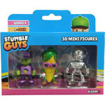 Stumble Guys Series 4 | 3D Mini Figures 3 Pack Διάφορα Σχέδια - FK40003