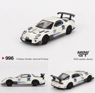 Mini GT Mazda RX-7 (FD3S)  1:64 - MGT00996BL