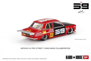 Mini GT Kaido House Datsun Datsun Pro Street SK510 Red 1:64 - MGTKHMG003
