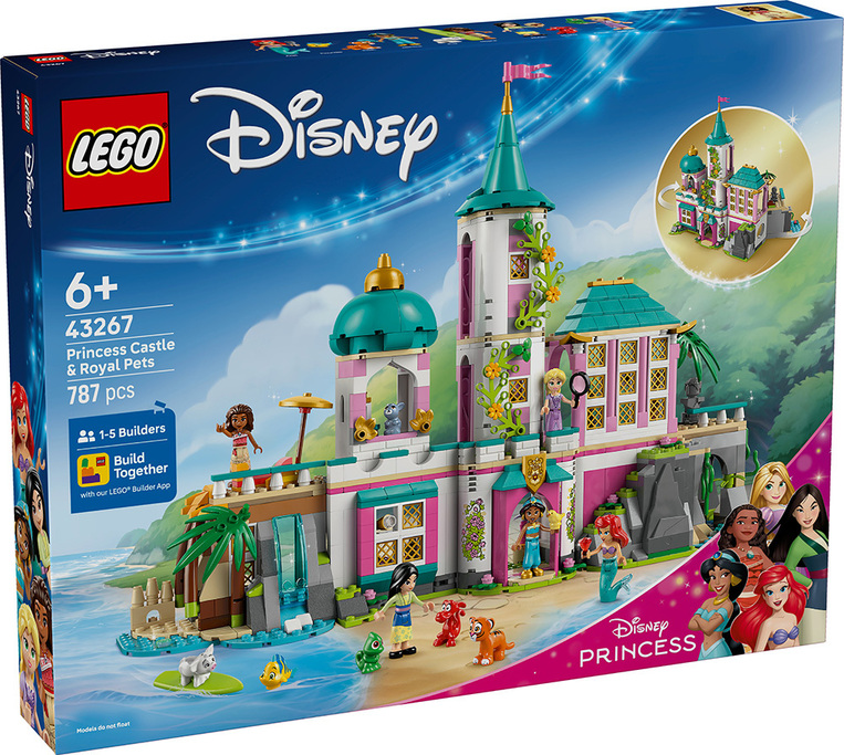 43267 Princess Castle & Royal Pets 