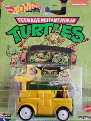 Hot Wheels Συλλεκτικά Αυτοκινητάκια Teenage Mutant Ninja Turtle Party Wagon (DMC55) - GJR50