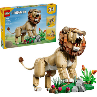 LEGO Creator 3 in 1 Wild Animals: Majestic Lion - 31386