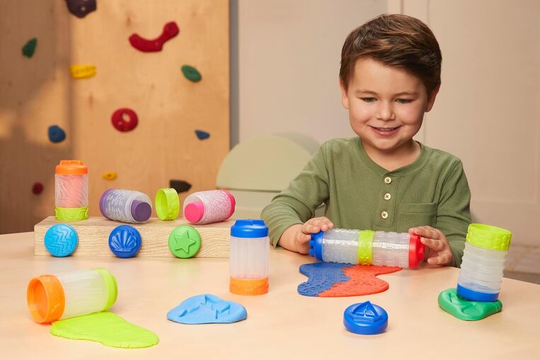 Wonder Factory Πλαστελίνες Never Dry Dough Mega Box Set - 595137EUC