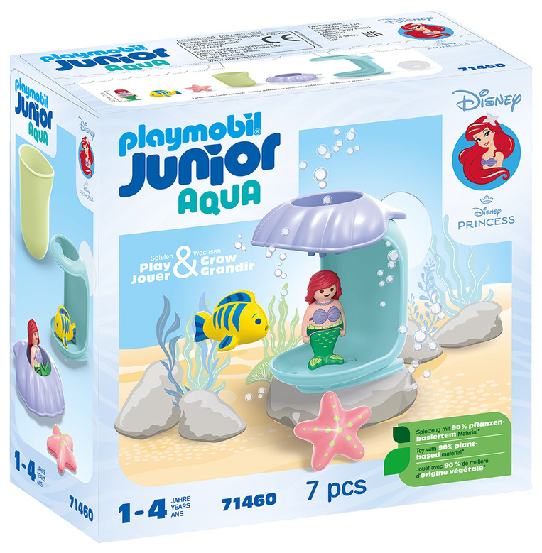 Playmobil Junior & Disney: Ντουζιέρα-Κοχύλι Της Άριελ - 71460