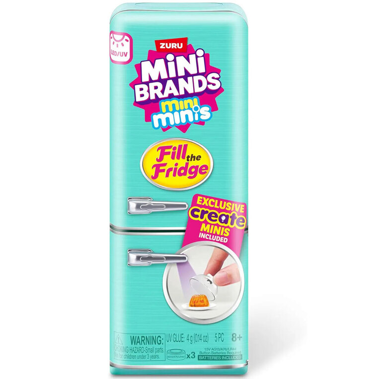 Mini Brands - Fill The Fridge Playset - T-ZUR-77673