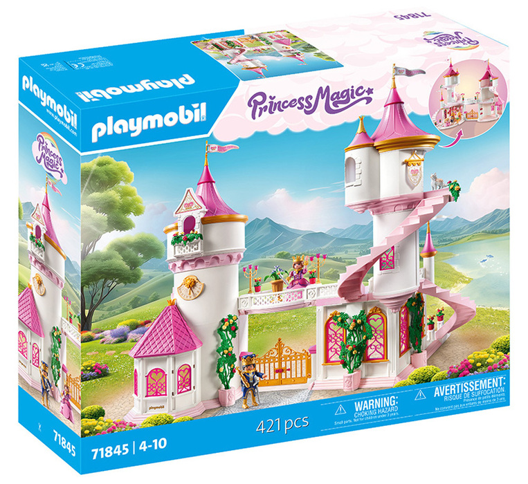 Playmobil Princess Magic Παραμυθένιο Παλάτι Με Βασιλιά Και Βασίλισσα - 71845