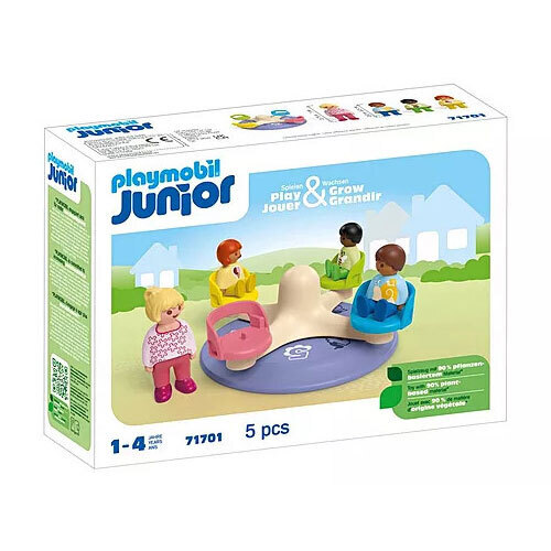 Playmobil Junior: Παιδικό Καρουζέλ - 71701