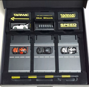Tarmac Mercedes AMG GT3 Boxset Black Special Edition - T64-008-A4