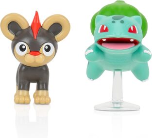  Pokémon Battle Figure 2 Pack Litleo & Bulbasaur - PKW3583
