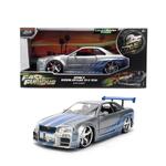 Jada Fast & Furious Diecast 1:24 25th Anniversary Brian's Nissan Skyline - 9336818