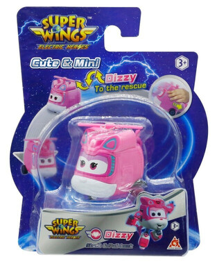 Super Wings Electric Heroes Stunt & Pull Dizzy - 780130-4