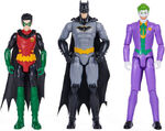 Batman - Batman & Robin VS. The Joker Πακέτο Με 3 Φιγούρες 30 Cm - 6064967