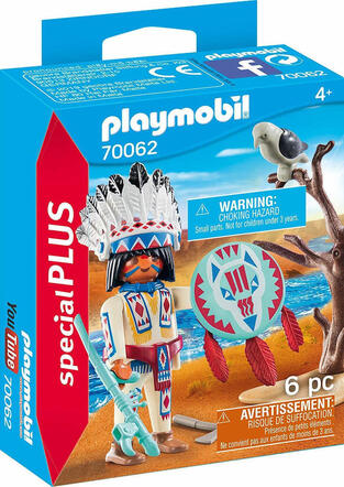 Playmobil Special Plus Ινδιάνος Αρχηγός - 70062