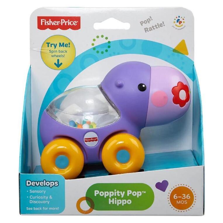 Fisher-Price Οχηματάκια Poppity Pop Ιπποπόταμος - BGX30