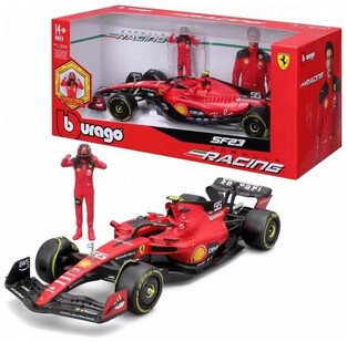 Burago Formula 1 Scuderia Ferrari SF-23 #16 Charles Leclerc 1/24 - 18-26809