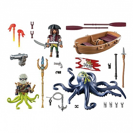 Playmobil Pirates Μάχη με το Γιγάντιο Χταπόδι - 71419