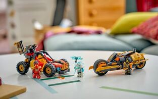 LEGO Ninjago Kai And Cole's Combiner Vehicles - 71864