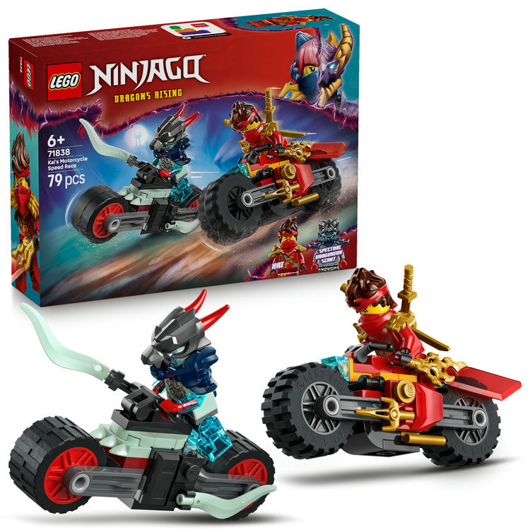 LEGO Ninjago Kai's Motorcycle Speed Race -71838