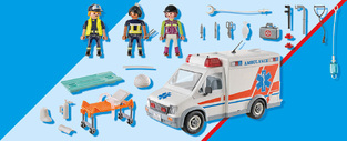 Playmobil City Action Ασθενοφόρο Με Διασώστες - 71232