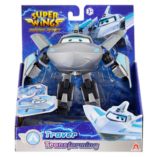 Super Wings Electric Heroes Transforming 15 Εκ Traver - 780232