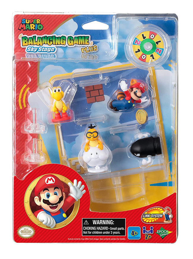 Super Mario Balancing Game Plus 6pcs - Παιχνίδι Ισορροπίας 6τμχ - SM7391