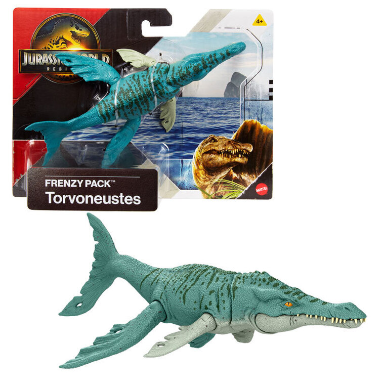 Jurassic World Rebirth: Frenzy Pack - Torvoneustes Figure - JCL54