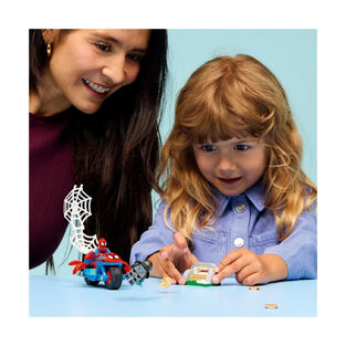 LEGO Marvel Spidey On His Motorcycle Vs. Rhino – 11206