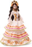 Barbie Signature Doll Día De Muertos In Ruffled Cream Gown - JBJ05