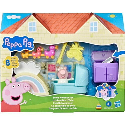 Peppa Pig - Room Playset - Evie's Nursery - G2835
