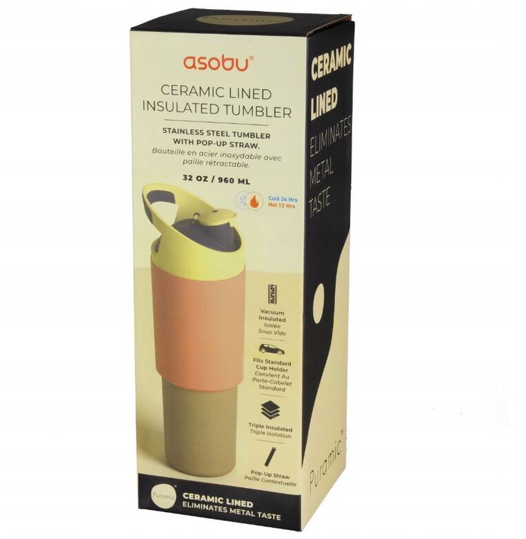 Μπουκάλι Θερμός Asobu Cosmic Pastel Peach 960ml - GRAF005734
