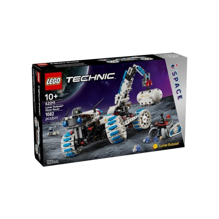 LEGO Technic Lunar Outpost Moon Rover Space Vehicle - 42211
