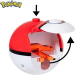 Pokemon Battle Spinning Top and Poke Ball Launcher Pikachu - PKW4398
