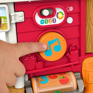 Fisher-Price Little People Μεγάλη Φάρμα με Ήχους Σετ Παιχνιδιού - JGX08