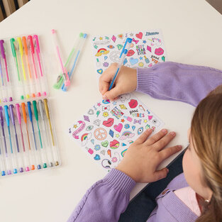 Make It Real Glimmer & Glow 30 Gel Pen Set - FK72007