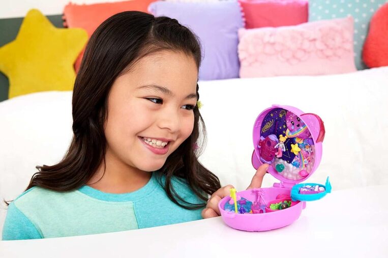 Polly Pocket Planet Polly Outer Space Compact Playset - JCB18