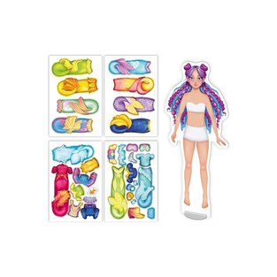 Magnetic Dress-up Mermaid Mε 30+ Μαγνήτες - 200314