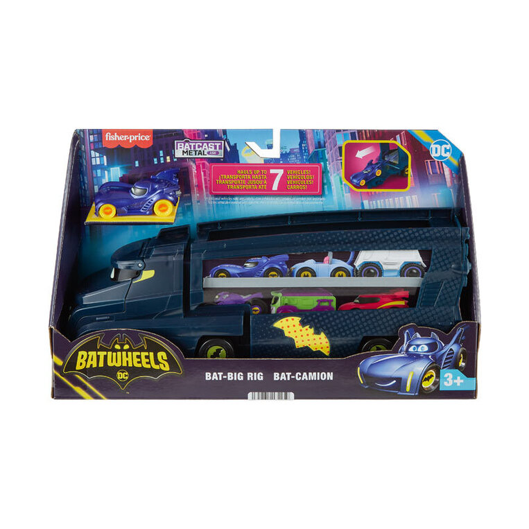 Fisher Price Batwheels Νταλίκα - HMX07