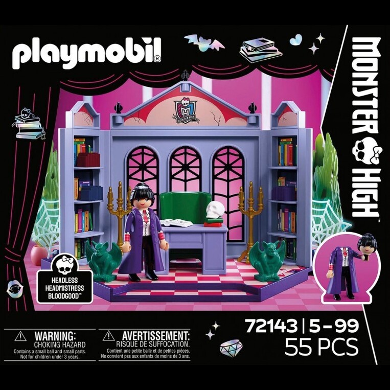 Playmobil Monster High Γραφείο Της Διευθύντριας Bloodgood - 72143