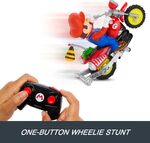 Hot Wheels Mario Wheelie Motocross RCBattery-Powered Vehicle - JML15