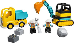 Lego Duplo Truck & Tracked Excavator - 10931 