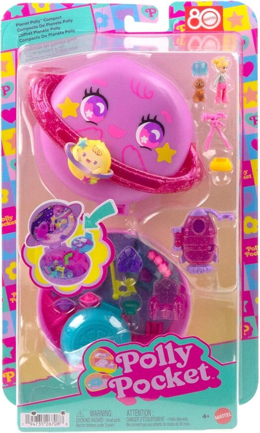 Polly Pocket Planet Polly Outer Space Compact Playset - JCB18