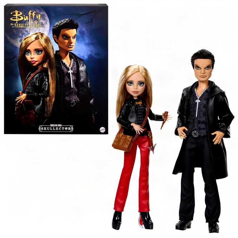 Monster High Skullector Buffy The Vampire Slayer Doll 2-Pack - JLL00 