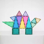 Connetix Magnetic Tiles Glitter Castle Pack 48 Pieces - CT-G-00048-GP