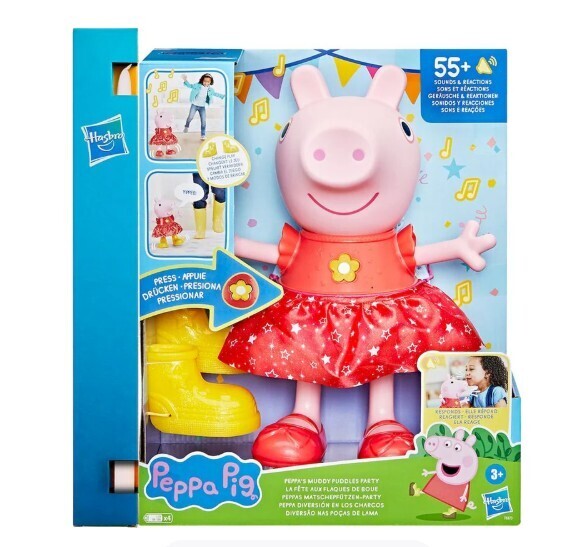 Παιχνιδολαμπάδα Peppa Pig Peppas Muddy Puddles Party - F8873L